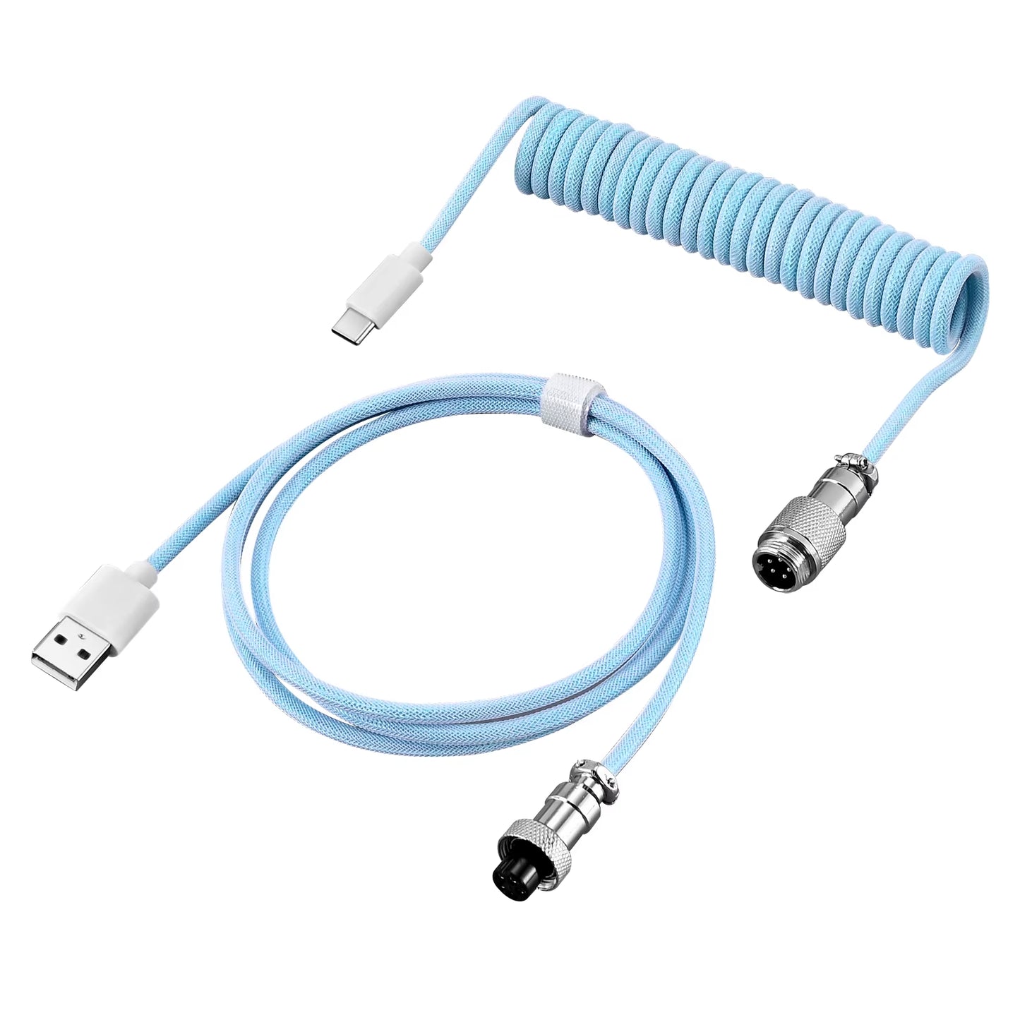 Custom Type C Mechanical Keyboard Coiled Cable