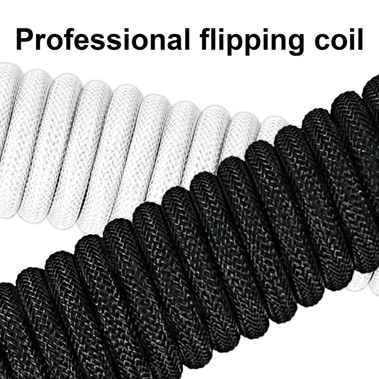 Custom Type C Mechanical Keyboard Coiled Cable