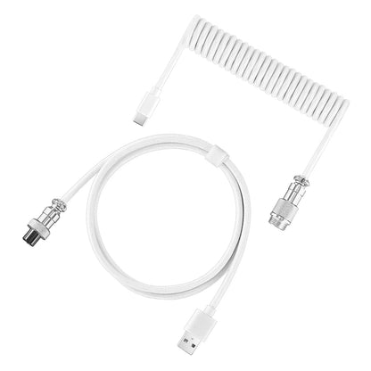 Custom Type C Mechanical Keyboard Coiled Cable 