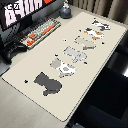 Cat-Themed XL Mousepad