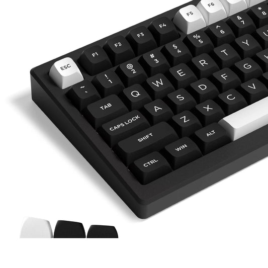 Minimalist Black Keycaps189 Pc for Gateron & Cherry MX Switches
