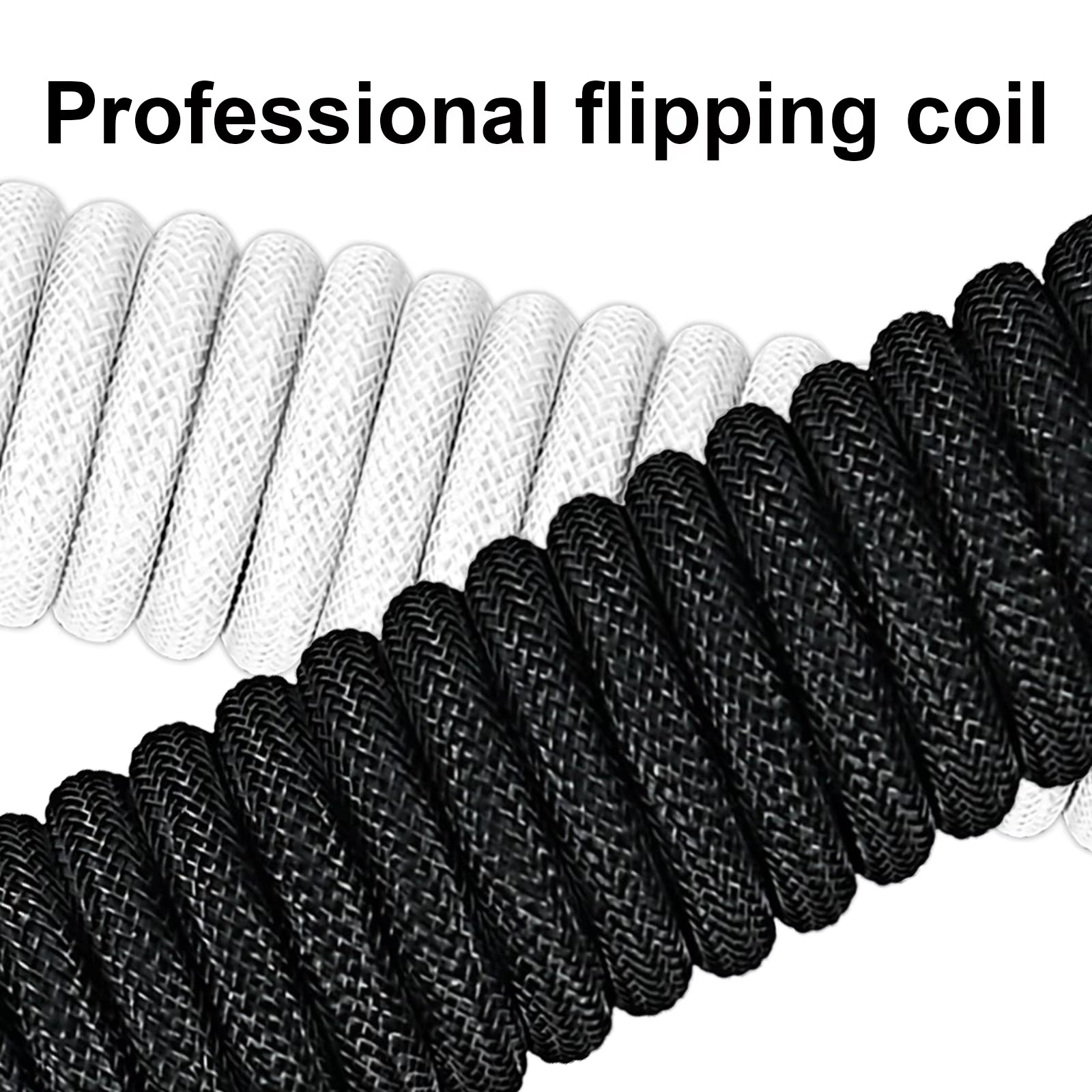Custom Type C Mechanical Keyboard Coiled Cable 